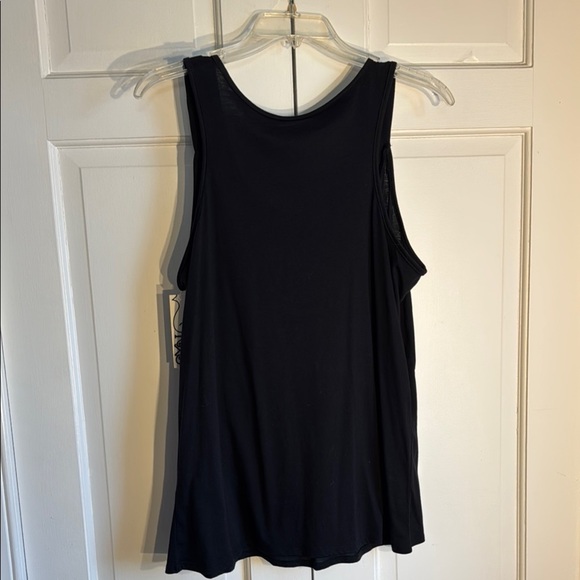 RXB Black and White Embroidered Tank Top - Picture 2 of 6